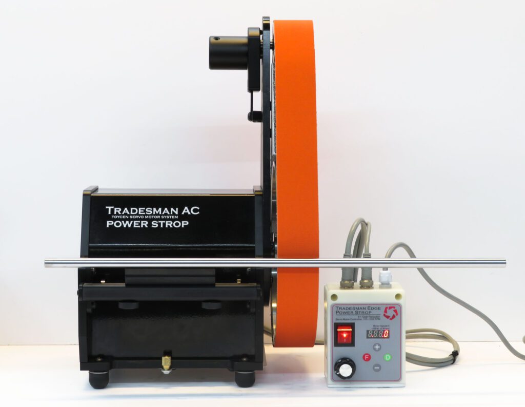 Tradesman-Power-Strop-AC-Knife-Sharpening-System--front--with-controller