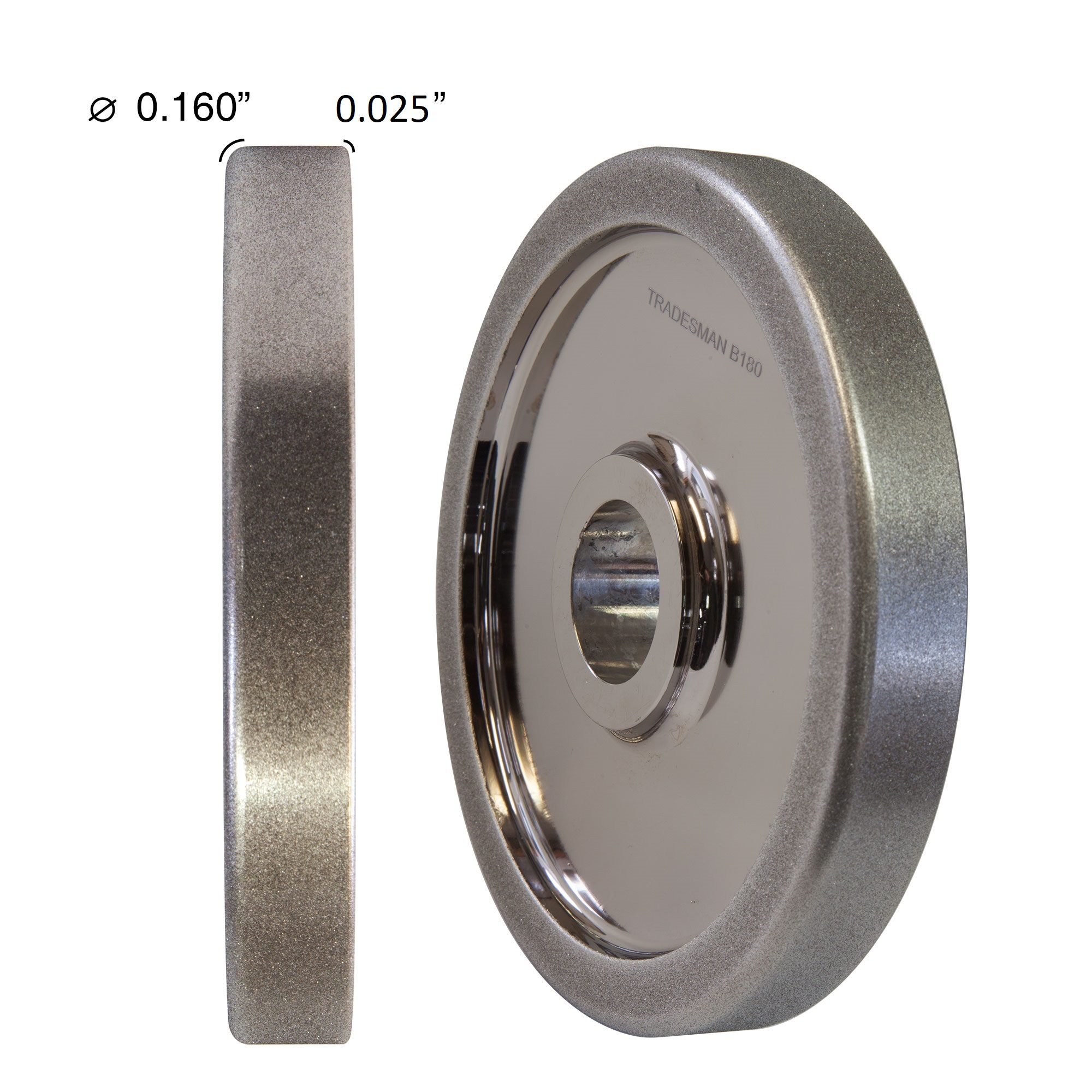 6″ Tool Wizard – CBN or Diamond – .025 x .160 Corner Rads