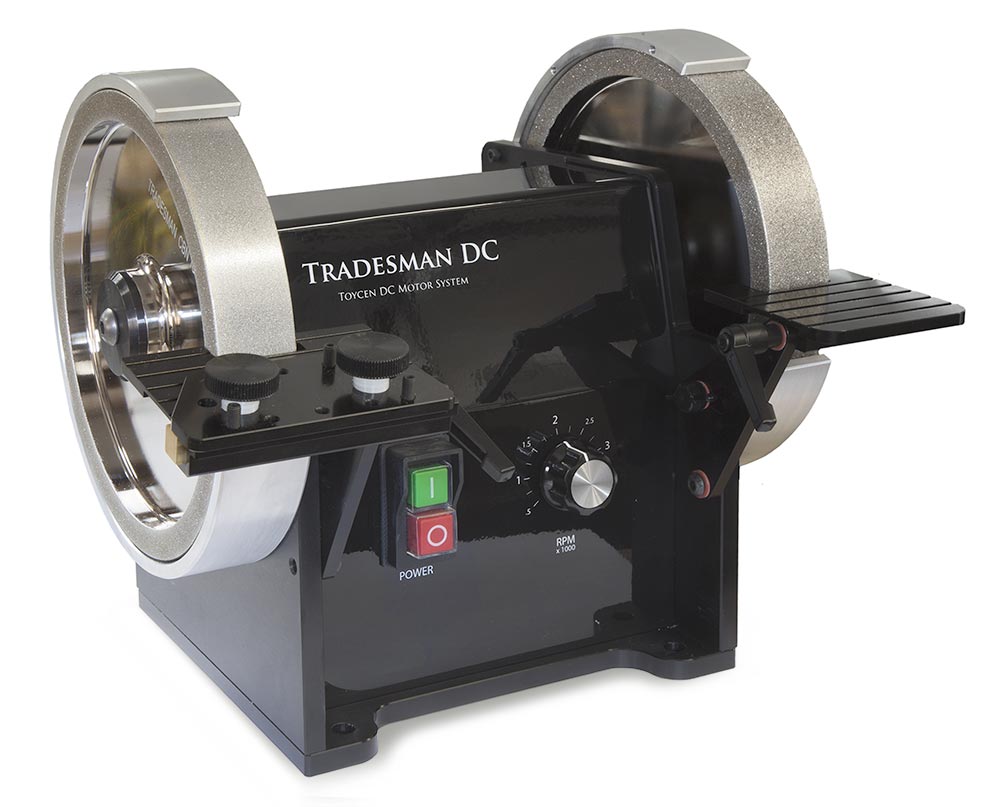 Tradesman-DC-Variable-Speed-Bench-Grinder-with mitre-rest